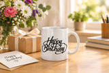 Happy Birthday Mug - Lifestyle